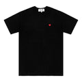 COMME des GARCONS PLAY SS25 Small Heart T-Shirt 'Black' AX-T304-051-1