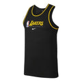 Nike NBA DRI-FIT Los Angeles Lakers Sports Basketball Jersey/Vest Black BQ9344-010