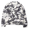 Men's Nike Solo Swoosh Camouflage Fleece Round Neck Pullover Gray DN1256-133