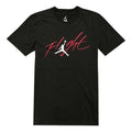 Air Jordan Jumpman Logo Round Neck Athleisure Casual Sports Short Sleeve Black BQ1456-010