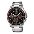 CASIO Quartz Limited Edition Waterproof Unisex Mens Silver Analog MTP-1374D-5A