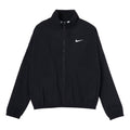Nike Stand Collar Logo Print Jacket 'Black' CW7349-010