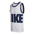 Nike Letter Big Logo Sports Basketball Vest Men's White DA1042-100