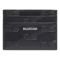 Balenciaga Embossed Monogram Card Case Box 'Black' 717763210JS1000