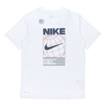 Nike Dri-FIT Geometry Pattern Logo Printing Quick-dry Sports T-Shirt Men's White DA1773-100