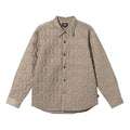 Men's Stussy Long Sleeves Jacket Creamy White 1110139