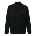 Stussy Unisex High Neck Zip Sweatshirt Black 118287