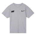Nike Alphabet Logo Graffiti Round Neck Short Sleeve Gray CW5583-902