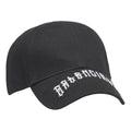 Balenciga Embroidered Tattoo Logo Visor Cap 'Black' 570102410B71077