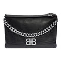 (WMNS) Balenciaga Bb Soft Large Flap Bag 'Black' 7484882AAI41000