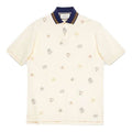 Gucci Logo Embroidered Cotton Short-Sleeved Polo Shirt For Men White 625320-XJCNY-9247