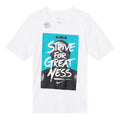 Nike LeBron James Printing Sports Short Sleeve White BQ3625-100