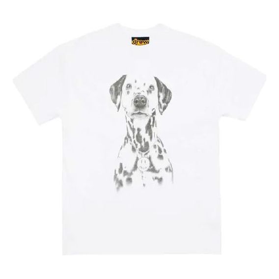 Drew House SS21 Spot SS Tee Spot Printing Short Sleeve Unisex White DR-SS21-29