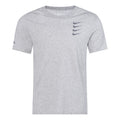 Men's Nike Dri-FIT 4 Round Neck Short Sleeve Gray T-Shirt CT6465-063