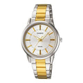 CASIO 50m Waterproof Gold Color Stainless Steel Strap Couple Unisex Mens Analog LTP-1303SG-7AV