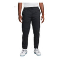 Nike Techpack Solid Color Breathable Woven Athleisure Casual Sports Pants Black DD6571-010