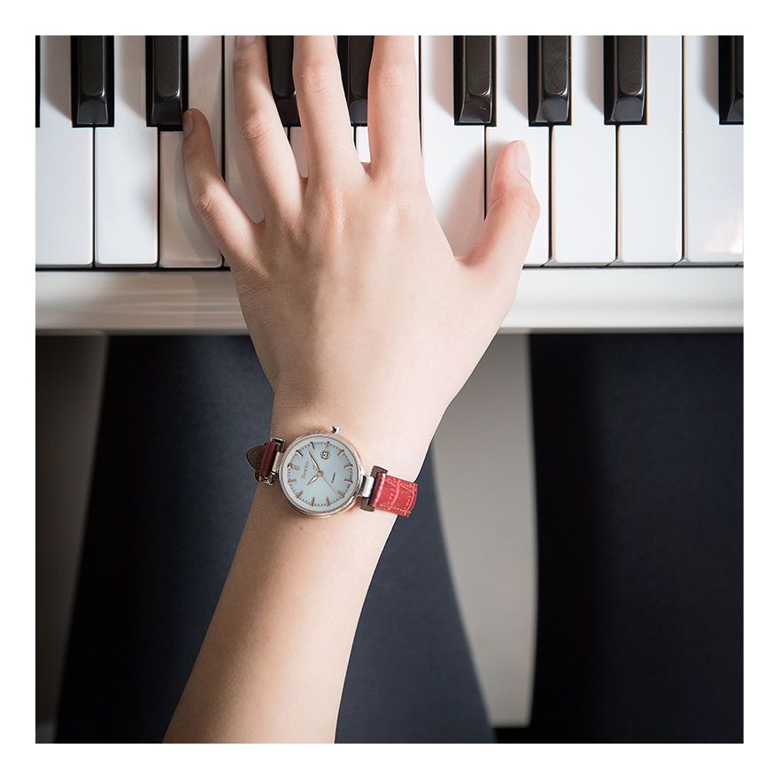 Casio Sheen Business Elegant Analog Watch 'Red Watch' SHS-4524CGL-7A