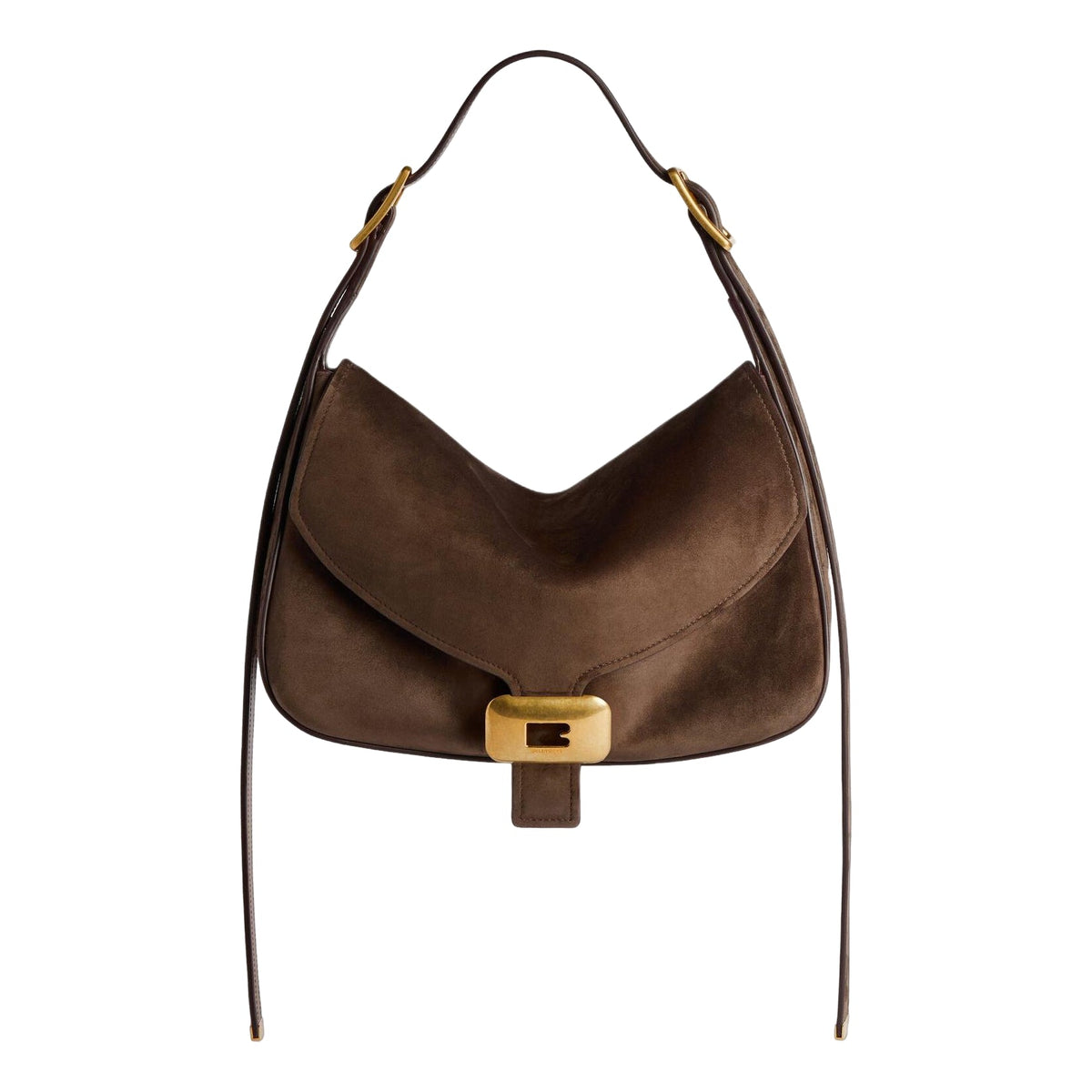 (WMNS) Balenciaga Clicca Shoulder Bag Medium 'Muscade' 8686722ACJ82255