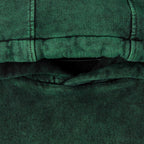 Acid Wash Hoodie - Green