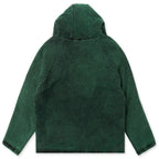 Acid Wash Hoodie - Green