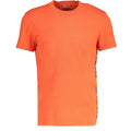 Moncler Orange Embroidered Side T-Shirt
