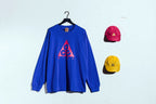 ACG Logo L/S Tee - Racer Blue/Rush Pink