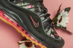 Women's Air Max 98 Camo - Sequoia/Metallic Black/Sunset Pulse