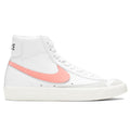 Women's Blazer Mid '77 - White/Atomic Pink/Hyper Crimson