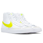 Women's Blazer Mid '77 - White/Lemon Venom/Pure Platinum/Fossil