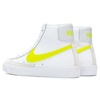 Women's Blazer Mid '77 - White/Lemon Venom/Pure Platinum/Fossil