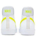 Women's Blazer Mid '77 - White/Lemon Venom/Pure Platinum/Fossil