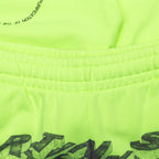 3D Pencil Sweatshorts - Fluorescent Yellow