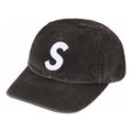 Supreme Pigment Coated S Logo 6 Panel 'Black' SS25H24-BLACK