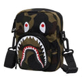 A Bathing Ape 1St Camo Shark Mini Bag 'Green' 1L30-190-021-GRN