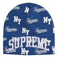 Supreme x New Era SS26 Monogram Beanie 'Royal' SUP-SS26-1038-RYL