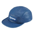 Supreme SS26 Ostrich Embossed Leather GORE-TEX Camp Cap 'Blue' SUP-SS26-1022-BLU