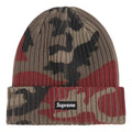 Supreme SS26 Overdyed Beanie 'Red Camo' SUP-SS26-1004-REDCAMO