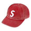 Supreme SS26 Pigment Coated S Logo 6-Panel 'Red' SUP-SS26-1019-RED