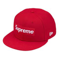 Supreme x New Era SS26 Rings Box Logo Cap 'Red' SUP-SS26-1047-RED
