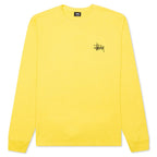 Basic L/S Tee - Lemon