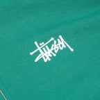 Basic Zip Hoodie - Dark Green