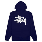 Basic Zip Hoodie - Navy