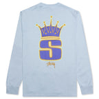 Crown L/S Tee - Slate