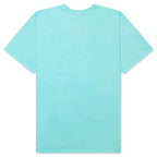 Flower Collegiate Pigment Dyed Tee - Aqua