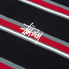 Harbour Stripe Crew - Black