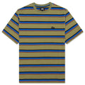 Harbour Stripe Crew - Olive