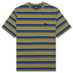 Harbour Stripe Crew - Olive