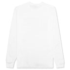 Italic Collage L/S Tee - White