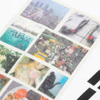 Italic Collage L/S Tee - White