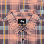 Lawrence Plaid Shirt - Peach